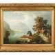 Eduard Hein, attr., Romantische Gebirgslandschaft - photo 1