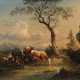 Romantische Landschaft mit Hirtenszene - photo 1