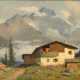 Buhumil Berghauer, Sommerliche Alm in den Alpen - photo 1