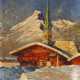 Carl Braml, Winterliches Dorf im Gebirge - photo 1