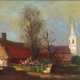 József Przudzik, Dorf am Balaton - фото 1