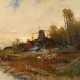 Georg Fischhof, attr., Holländische Landschaft - Foto 1