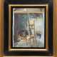 Köhler-Röber, Minna (1883 Reichenbach-1957 Friesen) "Interieur", Öl/ Mp., sign. u.l. und dat. 1938, 27x21 cm, Rahmen - Foto 1