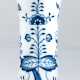 Meissen-Vase, Zwiebelmuster, Trompetenform, Schwertermarke mit 4 Schleifstrichen, H. 25,5 cm - Foto 1