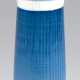 KPM-Vase, Berlin, Rillenrelief, Entwurf Theo Baumann 1961, mit Blaumalerei, blaue Zeptermarke und roter Reichsapfel, H. 28,5 cm - photo 1
