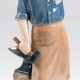 Figur "Schmied", Royal Copenhagen, Nr. 4502, Entwurf J. M. Nissen, polychrom bemalt, H. 22,5 cm - Foto 1