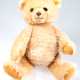 Steiff-Teddy mit Druckstimme, blond, Knopf im Ohr, Made in Austria, L. 40 cm - Foto 1