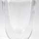 Vase, Nils Landsberg für Orrefors, Klarglas, im Querschnitt schmale ovale Form, signiert, H. 15 cm - фото 1