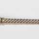 Löffel, Rußland um 1910, 875er Silber, Griff und Laffe mit farbigem Fensteremail, gedrehter, Stiel, L. 14,3 cm - photo 1