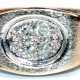 Brillant-Ring, 585er WG, ausgefaßt mit 4 Brillanten von zus. ca. 0,06 ct., Ges.-Gew. 2,89 g, RG 49 - фото 1