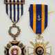 Portugal: Militär-Verdienstmedaille, Bronze und Marine Verdienstkreuz. - Foto 1