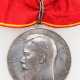 Russland: Große Silberne Verdienstmedaille, Nikolaus II., für Eifer. - фото 1