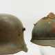 Deutsches Reich / Frankreich: Stahlhelm M16 und Adrian. - Foto 1