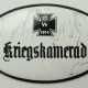 Deutsches Reich: Ehrenplakette "Kriegskamerad" (Pferd) für die Trense. - Foto 1