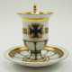 Fürstenberg: Patriotische EK 1914 Tasse, mit Untertasse. - photo 1