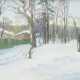 Vostokov, Eugenï (1913-?): Winter. - photo 1