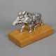 Silberfigur "Wildschwein" - 835er Silber (unter de… - photo 1