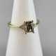 Diamantring - Gelbgold 750/000, zentraler naturbra… - photo 1