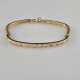 Goldarmband mit Diamantbesatz - Gelbgold 585/000, … - photo 1
