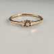 Antike 14K-Armspange mit Solitärbesatz - Roségold … - Foto 1