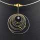 Design-Reifcollier mit Platin und Gold - Goldschmi… - фото 1