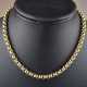14K-Goldcollier - Gelbgold 585/000, gestempelt, au… - photo 1