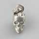 "Memento Mori"- Anhänger - Totenkopf aus Sterling … - фото 1
