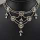 Filigranes Vintage-Collier in Diamant-Optik - Butl… - фото 1