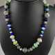 Farbenfrohe Vintage-Halskette im Hippie-Stil - abw… - фото 1