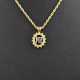 Vintage-Designer-Collier - NINA RICCI, goldfarbene… - Foto 1