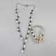 Vintage-Perlenkette und -Armband - Halskette mit b… - фото 1