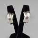 Ein Paar Vintage-Ohrclips/Halbcreolen - Sterling S… - Foto 1