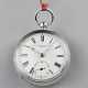 Englische Silbertaschenuhr - Waltham Mass, Sterlin… - photo 1