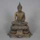 Sitzender Buddha auf Thronsockel - Thailand 20.Jh.… - photo 1