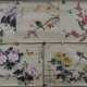 Konvolut chinesische Rollbilder -20.Jh.- 5 Stück, … - photo 1