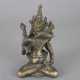 Vajrasattva in yab-yum - sinotibetisch, Bronzelegi… - photo 1