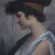 Portraitist/in um 1900 - Profilbildnis einer junge… - Foto 1