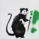 Banksy (*1974 Bristol, nach) - "Brush Rat", 2015, … - Foto 1
