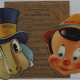 Disney - Zwei Pinocchio-Werbemasken "Pinocchio und… - photo 1