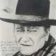 John Wayne - eigenhändig signiertes Foto von John … - photo 1