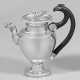 Seltene Biedermeier-Kaffeekanne Silber. Trompetenf… - Foto 1