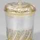 Großer Barock-Kugelfußbecher mit Deckel Silber, te… - Foto 1