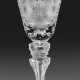 Barocker Wappenpokal Leicht graustichiges Glas. Le… - Foto 1