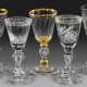 Kollektion Barock- und Rokoko-Glaspokale 5-tlg.; F… - photo 1