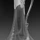 WMF-Jugendstil-Schenkkanne mit Rosendekor Farblose… - фото 1