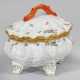 Bonbonniere mit Schwanenservice-Dekor Ovale Schale… - photo 1
