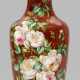 Große prächtige KPM Berlin Bodenvase mit Rosen … - Foto 1
