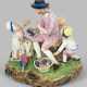 Figurengruppe "Der Traubendieb". Originaltitel Auf… - Foto 1
