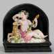 Kleine Figurengruppe "Bacchusknabe mit Leopard" pr… - фото 1