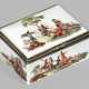Meissen Tabatiere mit Bataillenszenen Porzellan. R… - фото 1